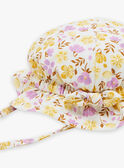 Cappello ecrù con stampa a fiori KITANIA / 24E4BFG2CHA001