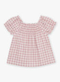 Camicia écru a quadri FIBLOSETTE / 23E2PFD1CHE001