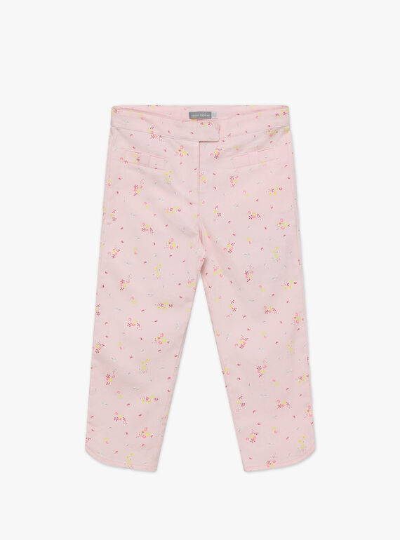 Pantaloni da cerimonia a fiori bambina TYPOETTE / 20E2PFJ1PCO321