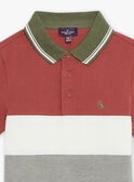 Polo colorblock con dinosauro FRIPLAGE1 / 23E3PGD1POL628