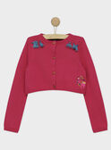 Cardigan fucsia ROUZOYETTE / 19E2PFM1CAR304