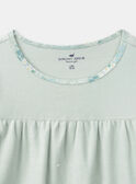 Camicia da notte in ciniglia con coniglio LUIMIETTE / 24H5PF32CHNG632
