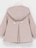 Pale rose Coat PIDOLLY / 18H1BFG1MAN301