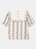 Blusa con volant e motivo a fiori KIBLETTE / 24E2PFC1CHE114