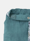 Shorts in cotone e lino con cintura MLESORETTE / 25E2PFO1SHOC242