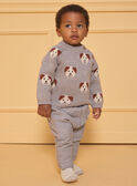 Maglia jacquard con cani LAOREL / 24H1BGQ1PUL943