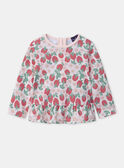 T-shirt da bagno UPF 50+ stampa con fragole MITIANA / 25E4BFC1TUV001