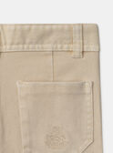Pantaloni cargo beige MEDIAGE / 25E3PG81PAN806