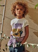 T-shirt tie and dye con motivi deserto FLAMIAGE / 23E3PGO2TMC001