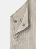 Set composto da body a t-shirt e salopette corta MAENRICK / 25E1BGL1ENSA016