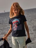 T-shirt con motivi onde e surfista FOWAVAGE / 23E3PGC1TMC070