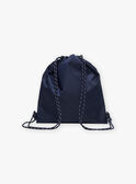 Zaino blu e bianco a righe FRYSACAGE / 23E4PGL1BES070