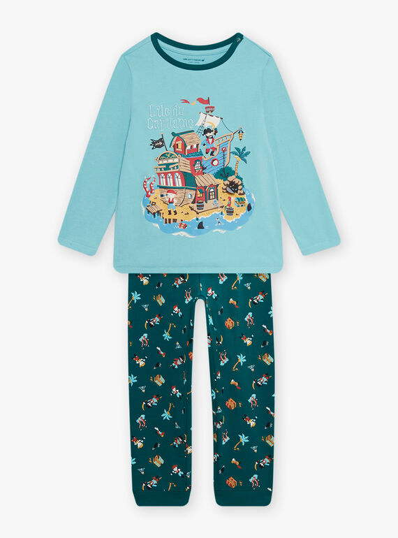 Completo pigiama blu motivo pirata bambino CAPIRAGE / 22E5PG45PYJC215