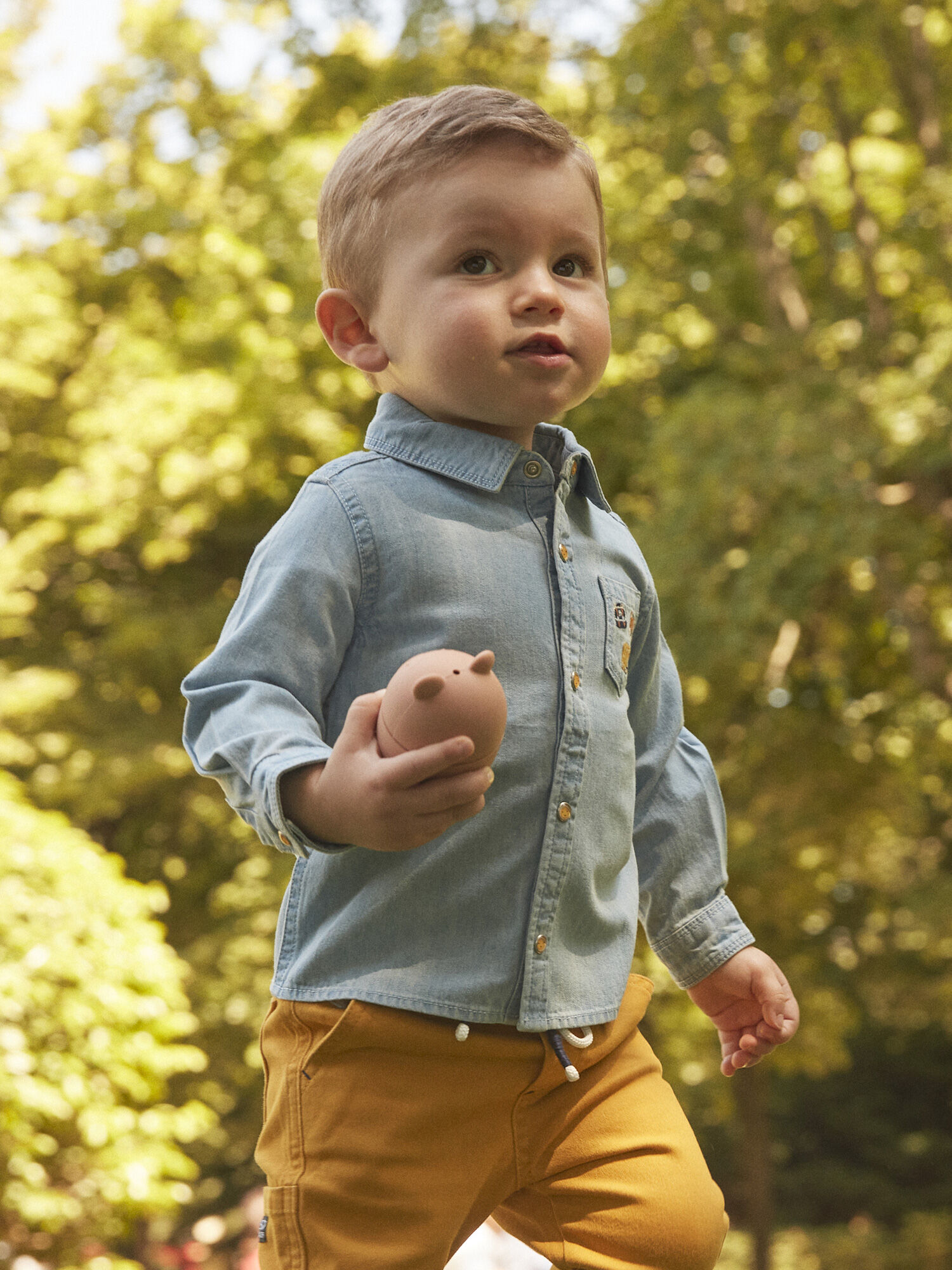 Camicia jeans ragazzo top