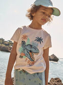 T-shirt con motivo dinosauro FLUREXAGE / 23E3PGQ1TMCA006