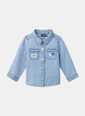 Camicia in denim azzurro LADIEGO / 24H1BGJ1CHMP272