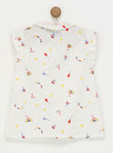 Camicia bianca con motivi RAFAYETTE / 19E2PFC1CHE001