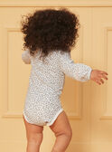 Set con body e scamiciato blu ed écru LACELIA / 24H1BFJ1ENS001