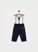 Pantaloni navy RALEOPAUL / 19E1BGF1PAN070