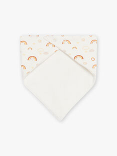 Body e foulard con stampa celeste neonato CAARLO / 22E1BG71BOD001