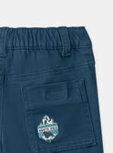 Pantaloni blu petrolio LARAPAGE / 24H3PGR1PAN714