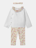 Set da giorno top + pantaloni + fascia per capelli MOUGEOTTE / 25E0CF22ENS000