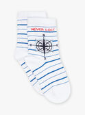 Calze a righe navy e bianche FOSOLAGE / 23E4PGC1SOQ000