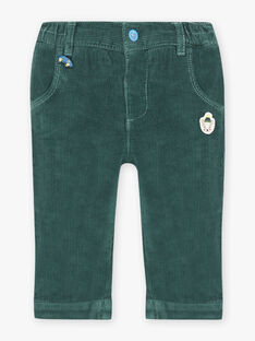 Pantaloni verde abete neonato BAPETER / 21H1BGM1PAN060