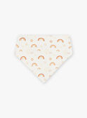 Body e foulard con stampa celeste neonato CAARLO / 22E1BG71BOD001