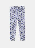 Leggings in tessuto felpato a fiori MELEGETTE / 25E2PF81LGC238