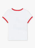 T-shirt con motivi dinosauri in bicicletta FEMIAGE / 23E3PGB1TMC001