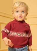 Maglia jacquard con animali e fiocchi di neve LASIXON / 24H1BGR1PUL501