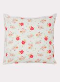 Parure da letto ecrù principessa con stampa a fiori TIPARURCHA / 20EZEN72PLC000