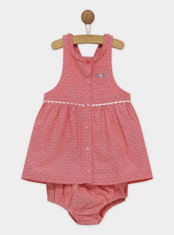 Abito scamiciato rosa RAOTHEA / 19E1BFH1CHS404