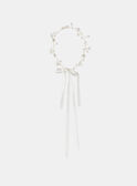 Light gold HEADWRAP MREMETETTE / 25E4PFL1BANK008