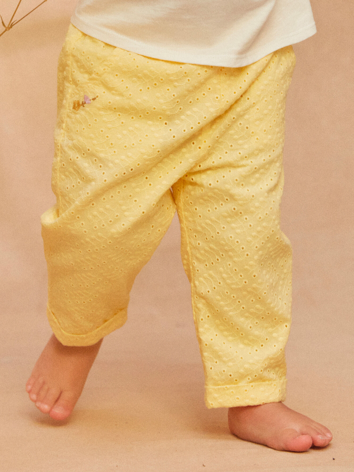 Leggings deals gialli bambina