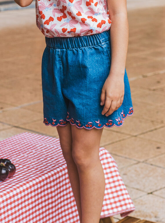 Shorts larghi in denim MLUJUETTE / 25E2PFQ1JPSK005
