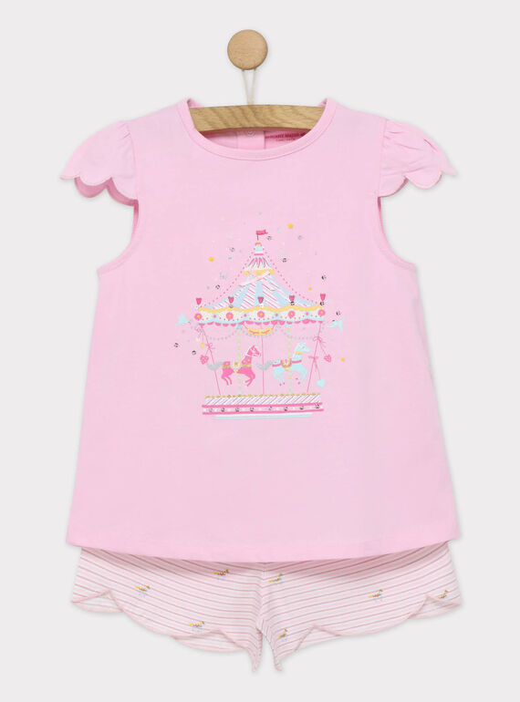 Pigiama rosa REJITETTE / 19E5PFJ3PYJ305