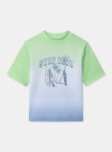 T-shirt da bagno UPF 50+ sfumata MRUTISHAGE / 25E4PGC5TUV000