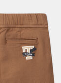 Pantaloni comfort marroni LICONFAGE / 24H3PGK1CFP804