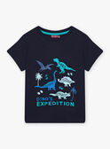 T-shirt navy motivo dinosauri bambino CYDOAGE2 / 22E3PGT2TMC070