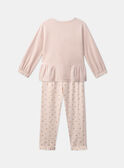Pigiama Ballerine in ciniglia LUICLETTE / 24H5PF34PYJ311