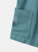Shorts in cotone e lino con cintura MLESORETTE / 25E2PFO1SHOC242