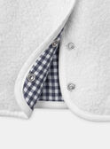 Gilet a quadri double face LAOLO / 24H1BGQ1CSM001