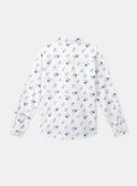 Camicia écru con stampa musicale LEPRINAGE / 24H3PGJ1CHM000