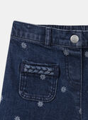 Jeans a gamba ampia a fiori MEJEANETTE / 25E2PF81JEAK005