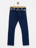 Navy pants NEAJIAGE / 18E3PGF1PAN705