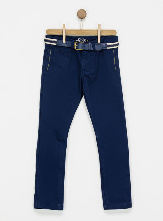 Navy pants NEAJIAGE / 18E3PGF1PAN705