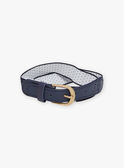 Cintura elastica navy a pois bambino CIBELTAGE / 22E4PGH1CEN070