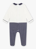 Tutina a righe motivo koala sulla spiaggia neonato CEFINN / 22E5BG42GRE070